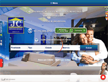 Tablet Screenshot of jcimoveisbrasil.com